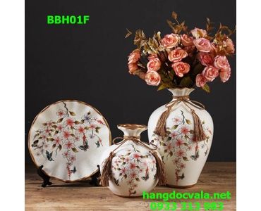 BỘ BÌNH HOA TRANG TRÍ CÁNH BƯỚM VƯỜN XUÂN