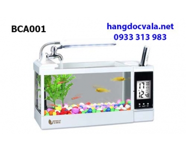 BỂ CÁ USB MINI ĐỂ BÀN ĐA CHỨC NĂNG