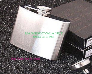 Bình inox mini đựng rượu cổ điển Hip Flask 4oz (119ml)