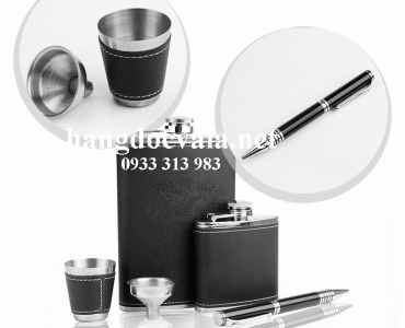 Bộ bình rượu 9oz Đại bàng Nga