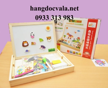 BẢNG GHÉP HÌNH NAM CHÂM GỖ