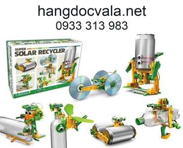 Trò chơi lắp ráp năng lượng mặt trời 6 in 1 phiên bản Tái chế (Recycler)