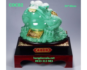 CÓC NGẬM TIỀN BẰNG ĐÁ COMPOSITE