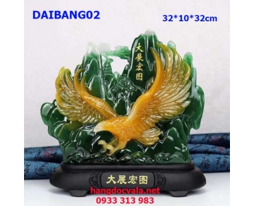 TƯỢNG ĐẠI BÀNG TUNG CÁNH BẰNG ĐÁ NGỌC COMPOSITE