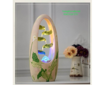 HÒN NON BỘ MINI CÓ THÁC NƯỚC - SEN TẦNG THÁP NGỌC