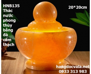 THÁC NƯỚC PHONG THỦY BẰNG ĐÁ CẨM THÁCH (MẪU 01)