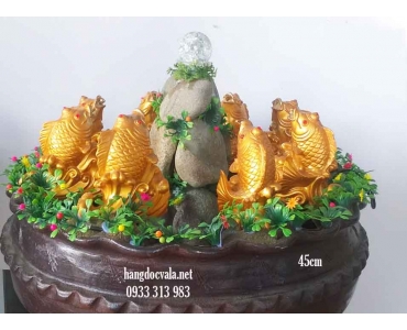 HÒN NON BỘ MINI CÓ THÁC NƯỚC ĐỂ BÀN-CÁ CHÉP VƯỢT VŨ MÔN 02