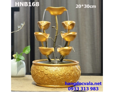 THÁC NƯỚC PHONG THỦY ĐỂ BÀN NHỮNG THỎI VÀNG TÀI LỘC