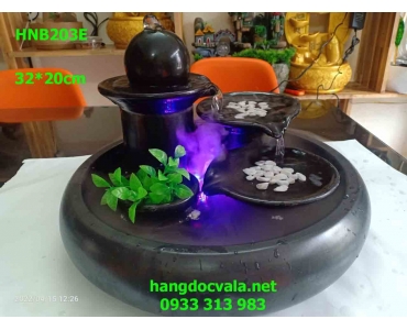 ĐÀI PHUN NƯỚC PHONG THỦY MINI TỨ TRỤ NGỌC BÍCH SANG TRỌNG