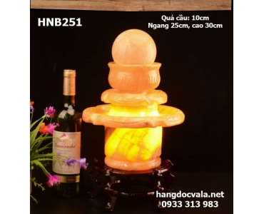 QUẢ CẦU NƯỚC PHONG THỦY BẰNG ĐÁ TỰ NHIÊN