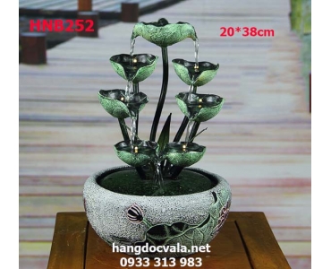 THÁC NƯỚC MINI ĐẸP SEN 7 TẦNG TÀI LỘC HỘI TỤ