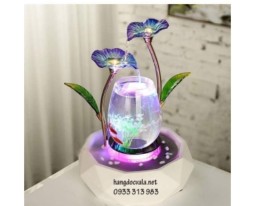 TIỂU CẢNH MINI ĐỂ BÀN - HOA THỦY TINH