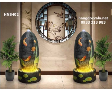 THÁC NƯỚC MINI TRONG NHÀ CÁ CHÉP VƯỢT VŨ MÔN