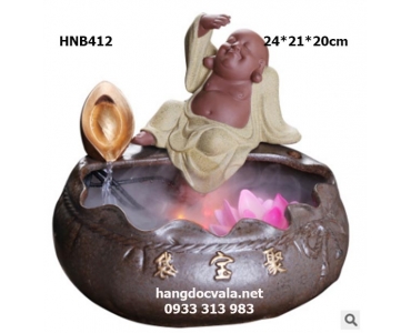 THÁC NƯỚC PHONG THỦY ĐỂ BÀN DI LẶC NGHỈ TRƯA