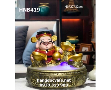 THÁC NƯỚC PHONG THỦY ĐỂ BÀN THẦN TÀI MAY MẮN