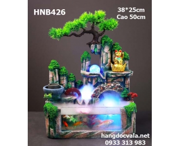 HỒ CÁ HÒN NON BỘ MINI SIZE LỚN 06 MÈO THẦN TÀI MAY MẮN