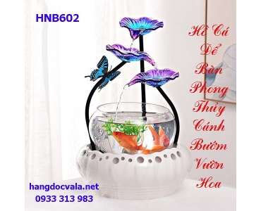 THÁC NƯỚC HỒ CÁ MINI CÁNH BƯỚM VỜN HOA