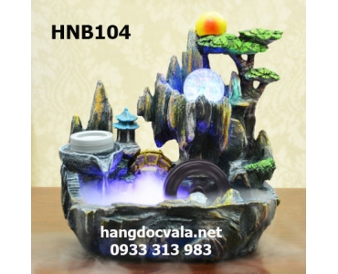 Hòn non bộ mini - Sơn thủy hữu tình mẫu trung 01