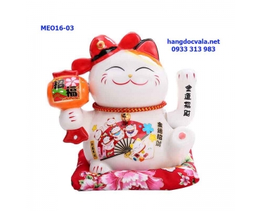 Mèo vẫy khách hoan hỉ mời chào