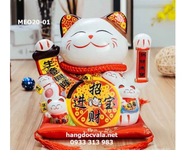 Mèo phong thủy may mắn bình an