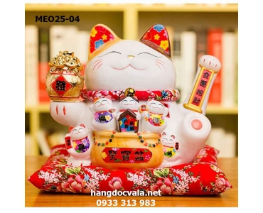 MÈO THẦN TÀI MAY MẮN NGŨ PHÚC LÂM MÔN 