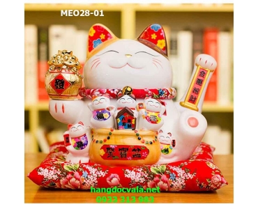 MÈO MAY MẮN ĐỂ BÀN NGŨ PHÚC LÂM MÔN