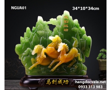 TƯỢNG NGỰA PHONG THỦY TAM MÃ TÀI LỘC