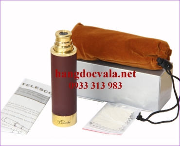 Ống nhòm hải tặc Bolanke 25x32 bọc da nâu