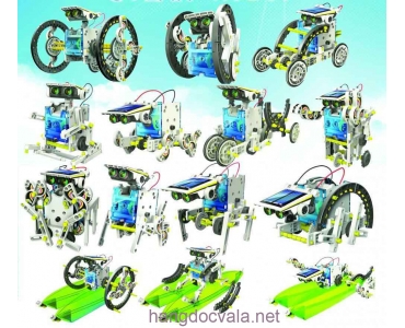 Đồ chơi tư duy lắp ráp robot thám hiểm vũ trụ 14 in 1