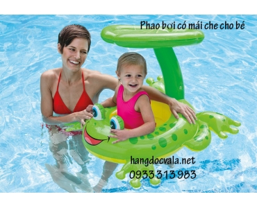 Phao bơi có mái che cho bé 
