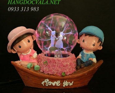 Đèn Plasma thuyền hoa tình yêu (Valentine)