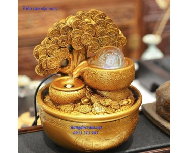 Hòn non bộ mini - Tiền vào như nước