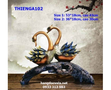 TƯỢNG ĐÔI THIÊN NGA PHONG THỦY TRANG TRÍ NỘI THẤT