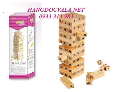 Rút gỗ số - Numeric Wooden Folds High